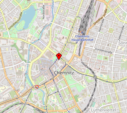 openstreetmap Stadt Chemnitz - Standort eg-factory